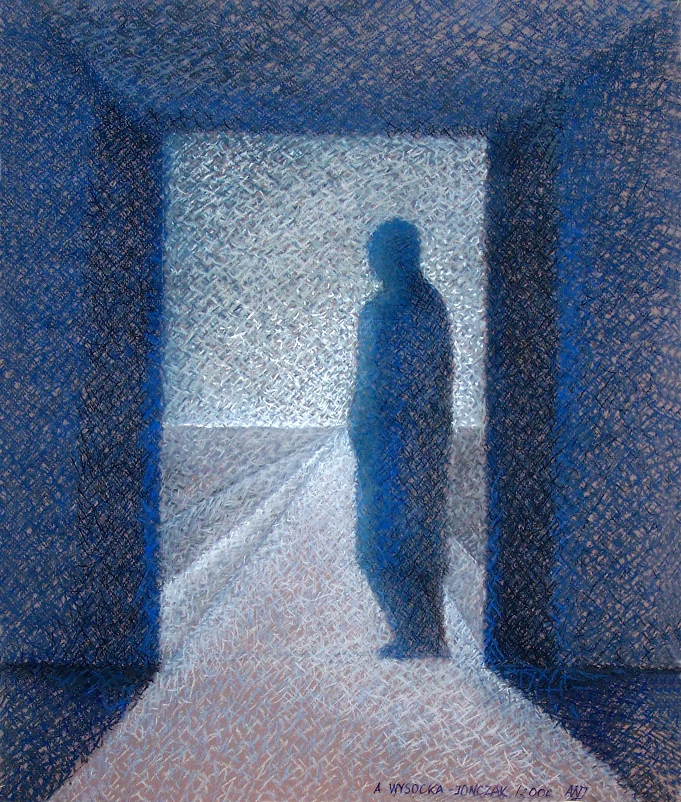 «Zatrzymane w Pamięci — Droga II» (2006), pastello — opera di Antonina Wysocka-Jonczak