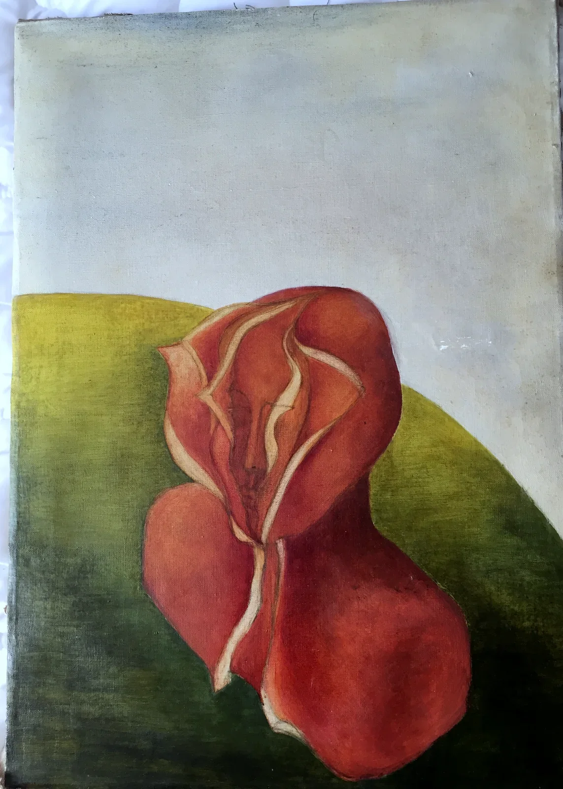 «Kobieta I» (1978), tela — opera di Antonina Wysocka-Jonczak