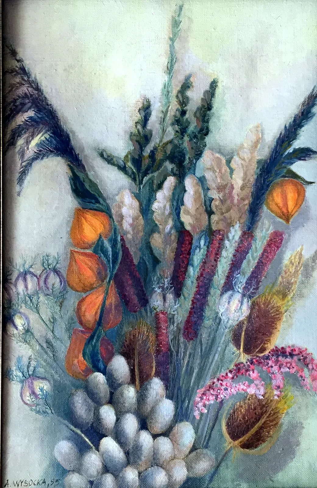 «Kompozycja II» (1995), tela — opera di Antonina Wysocka-Jonczak