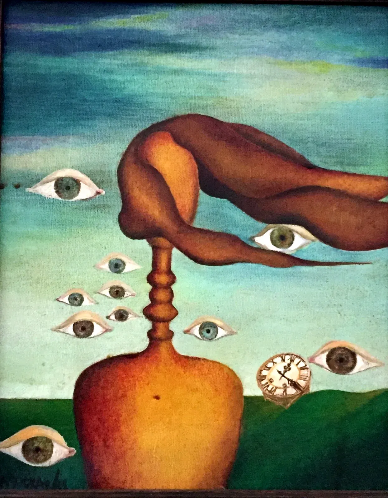 «Oczy» (1981), tela — opera di Antonina Wysocka-Jonczak