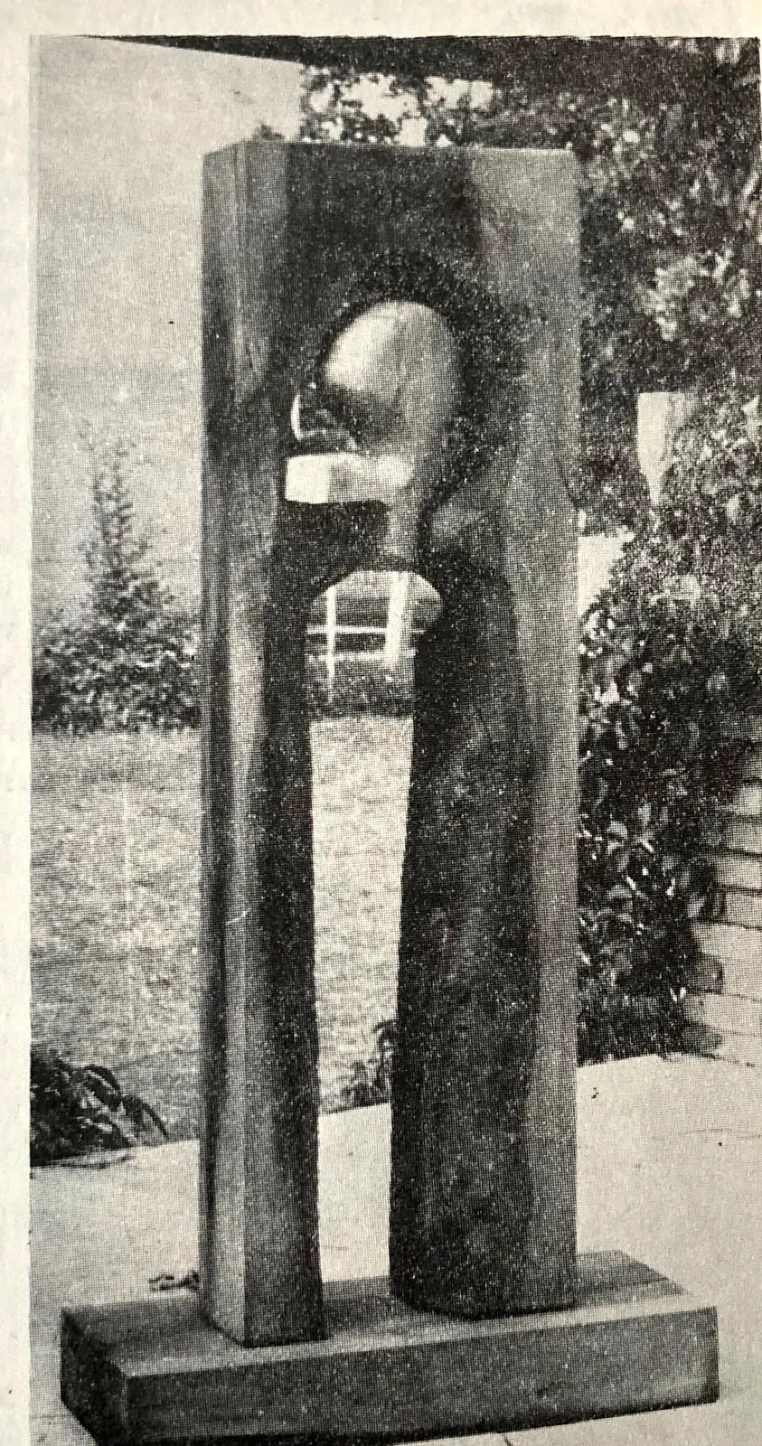 «Smętek» (1971), noce e pioppo — opera di Antonina Wysocka-Jonczak