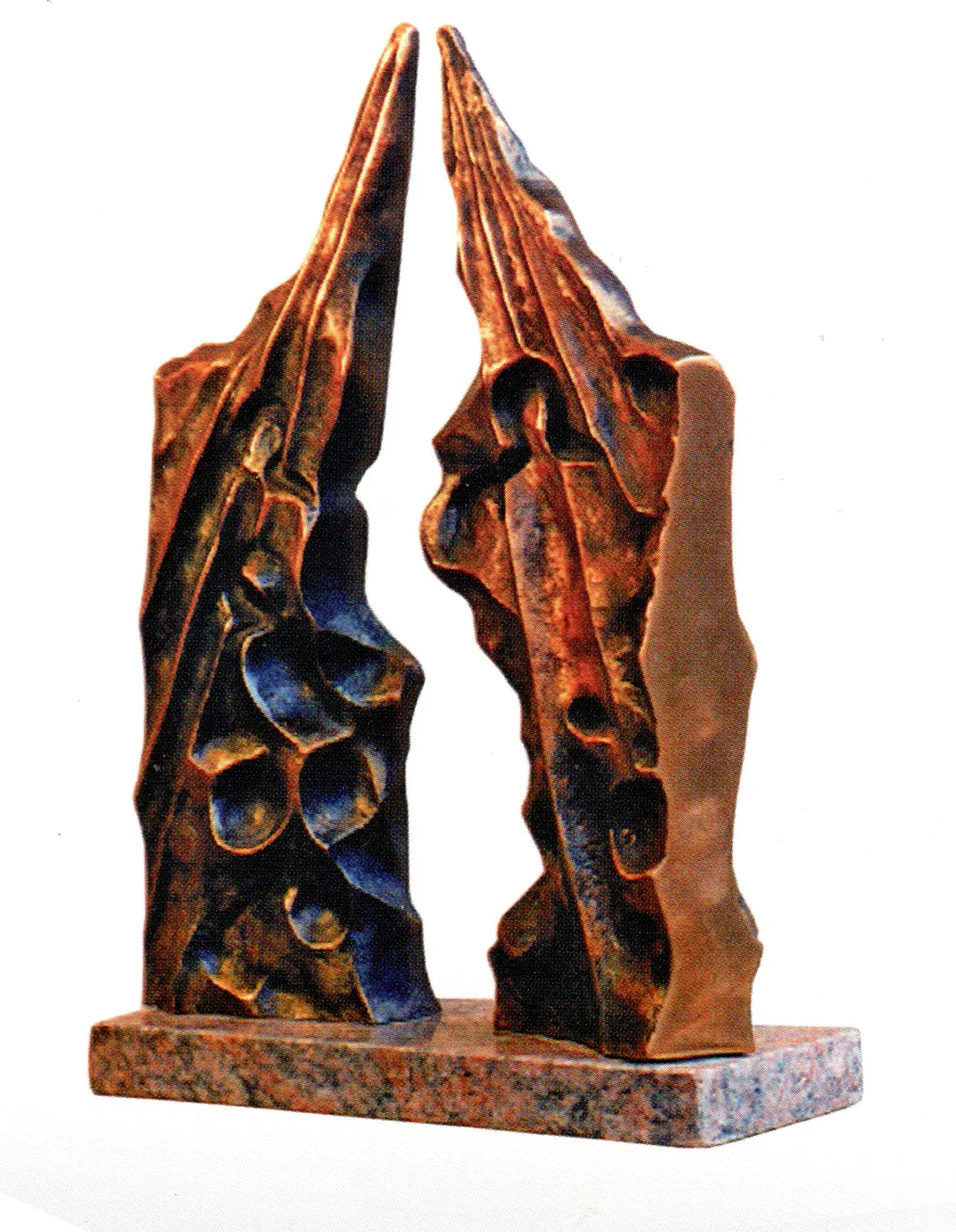 «Droga do Nieba» (1986), bronzo — opera di Antonina Wysocka-Jonczak