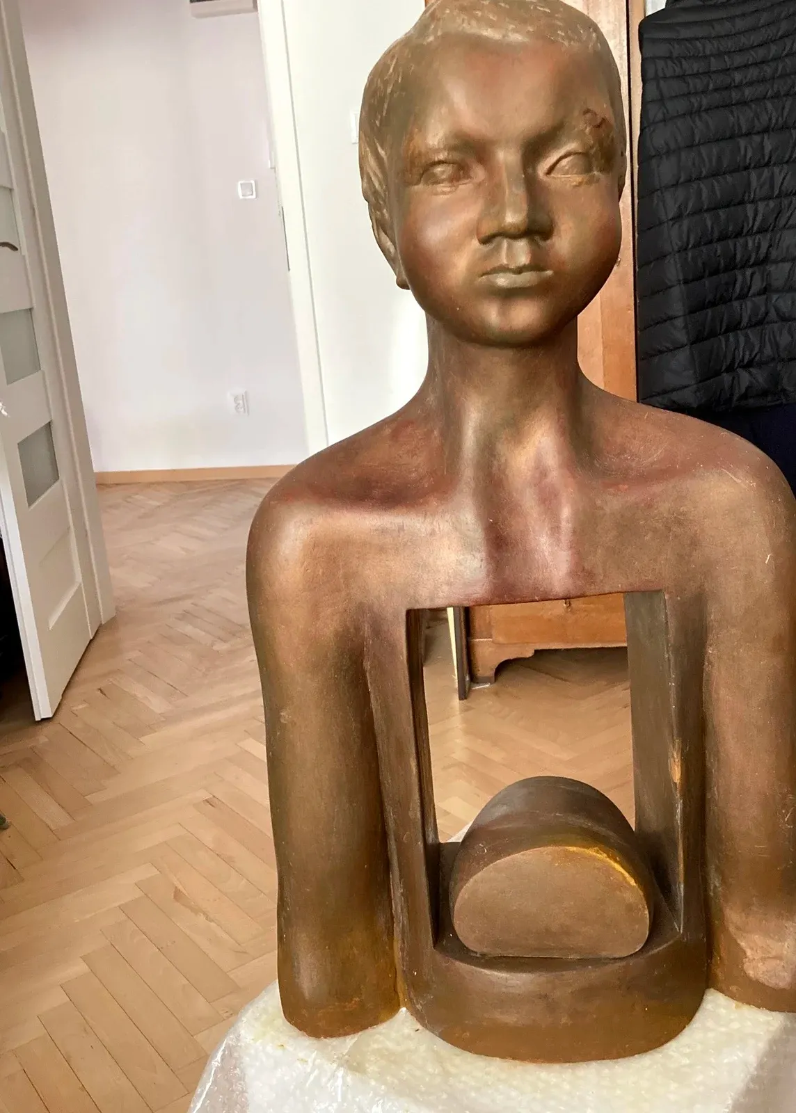 «Za chlebem», gesso — opera di Antonina Wysocka-Jonczak